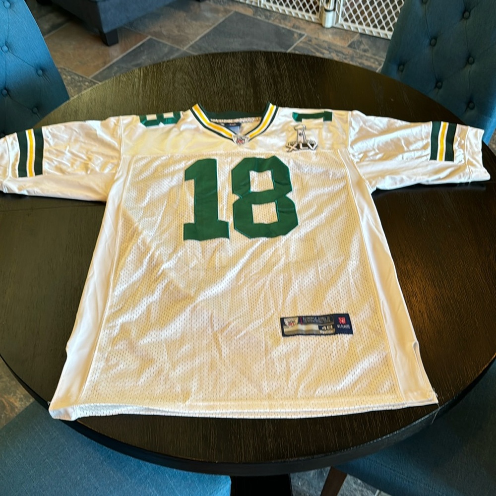 Green Bay Packers Jersey Randall Cobb Super Bowl XLV Patch